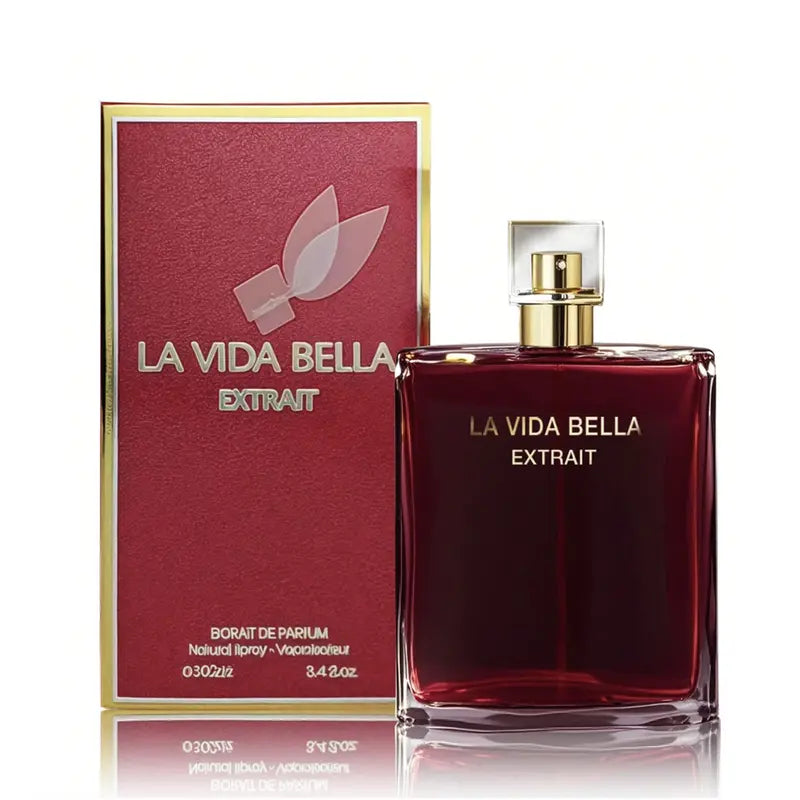 La Vida Bella Extrait - Sweet Floral Perfume for Women | Long Lasting 3.4oz