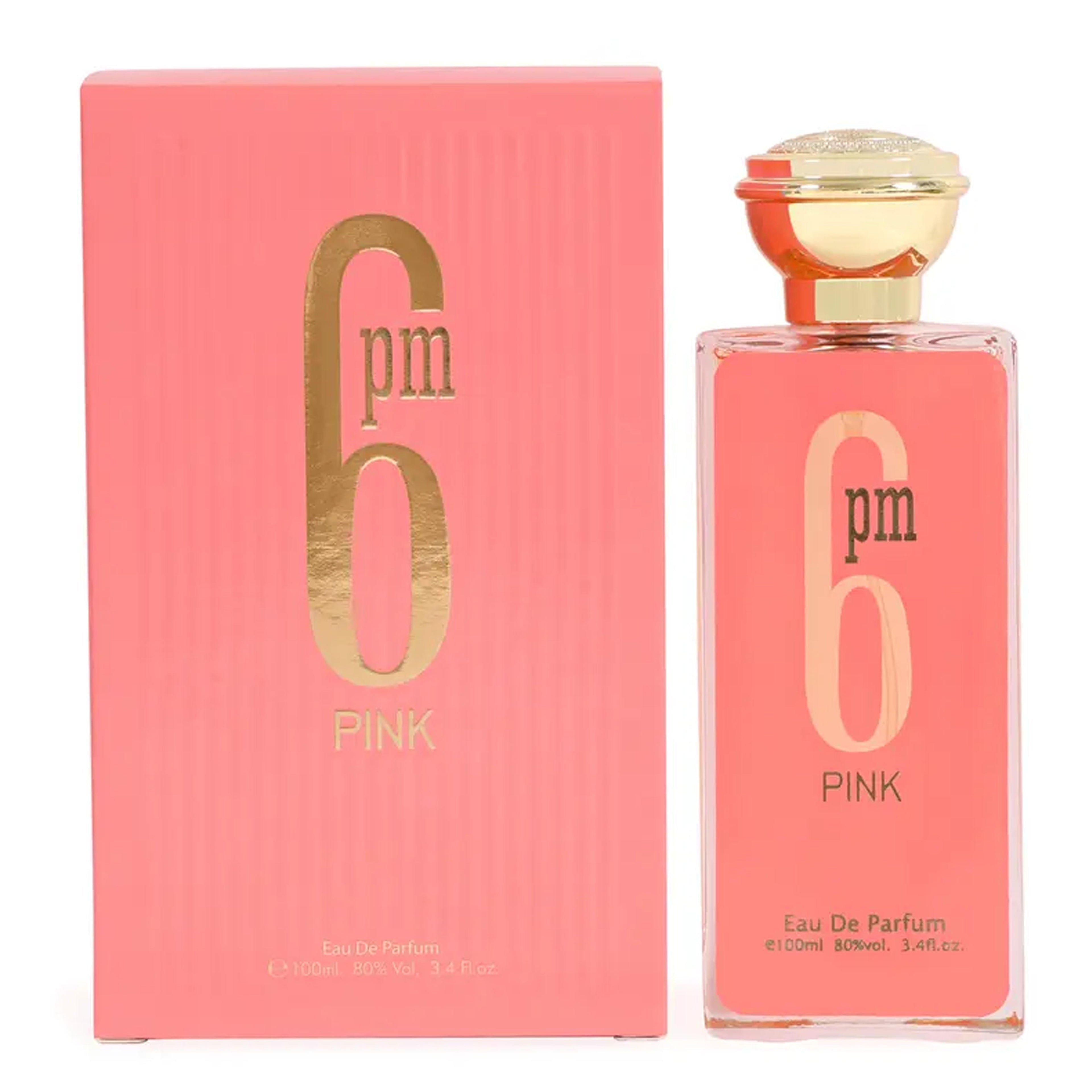 6PM Pink EDP - Sweet Playful Perfume for Women | Pink Floral 3.4oz