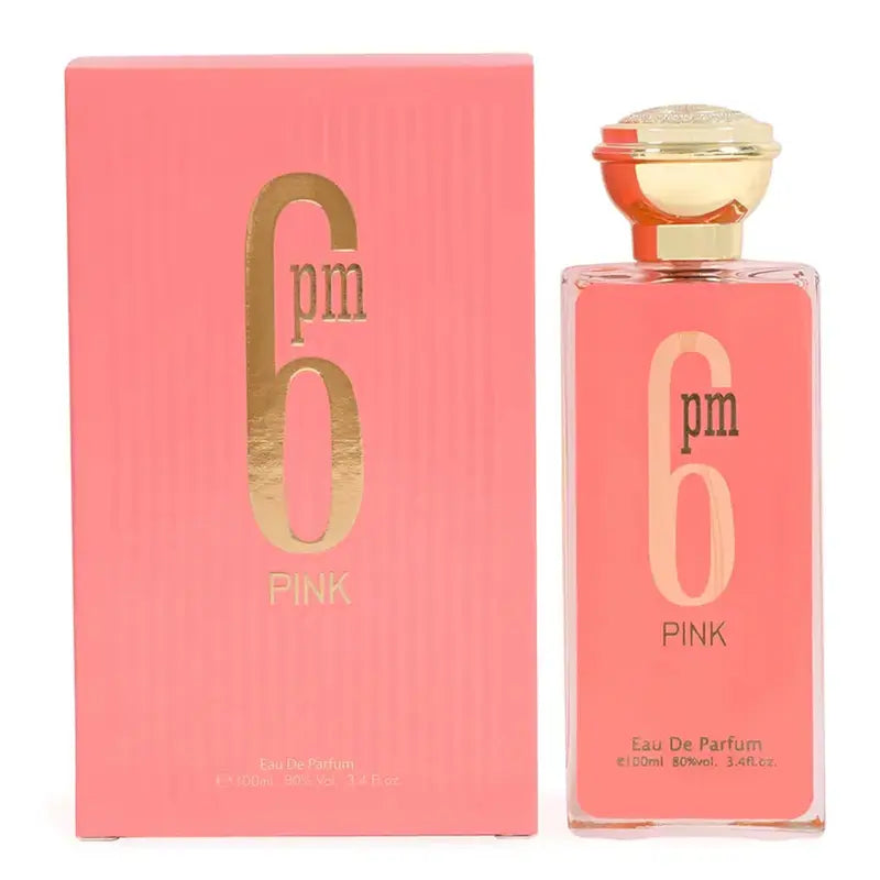 6PM Pink EDP - Sweet Playful Perfume for Women | Pink Floral 3.4oz