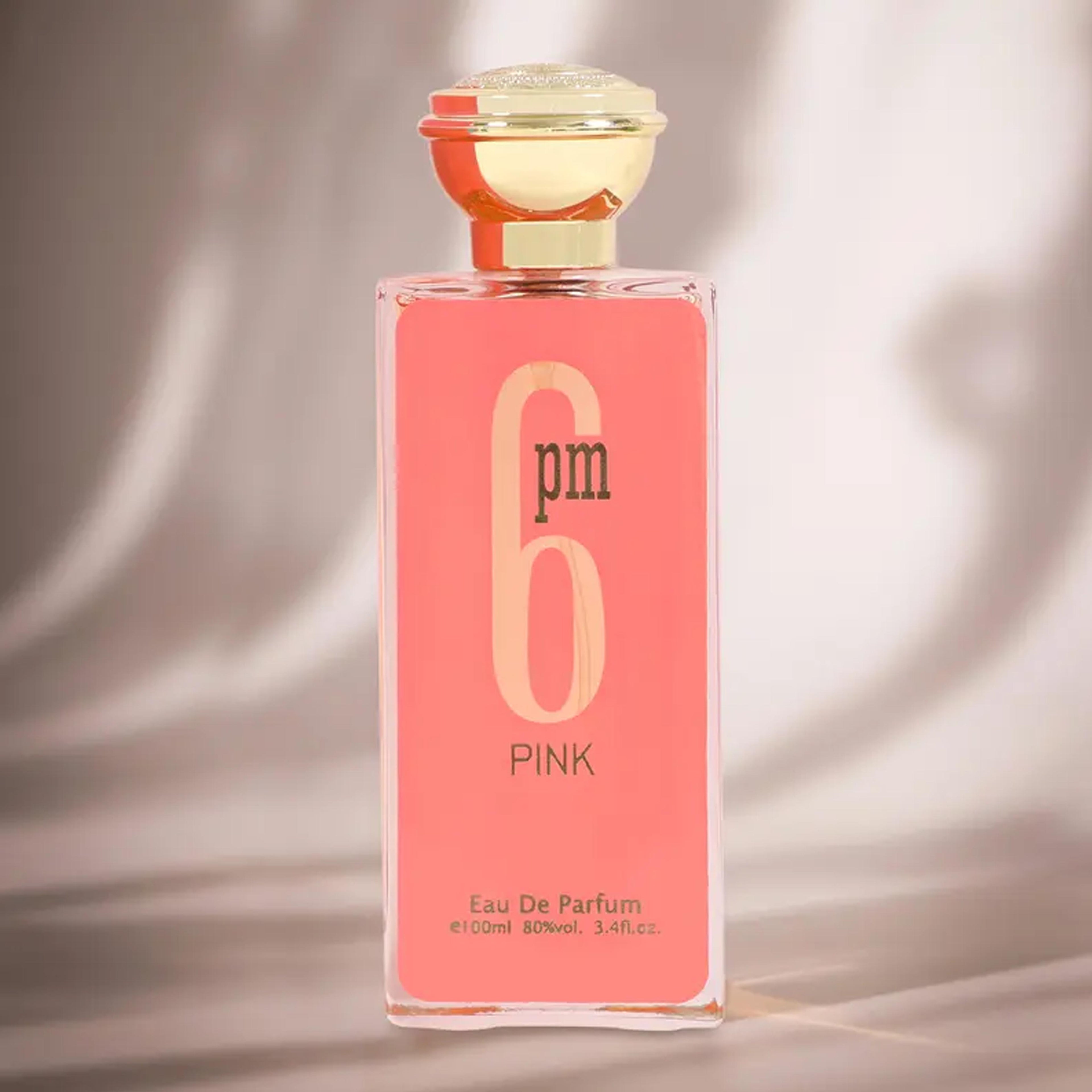 6PM Pink EDP - Sweet Playful Perfume for Women | Pink Floral 3.4oz