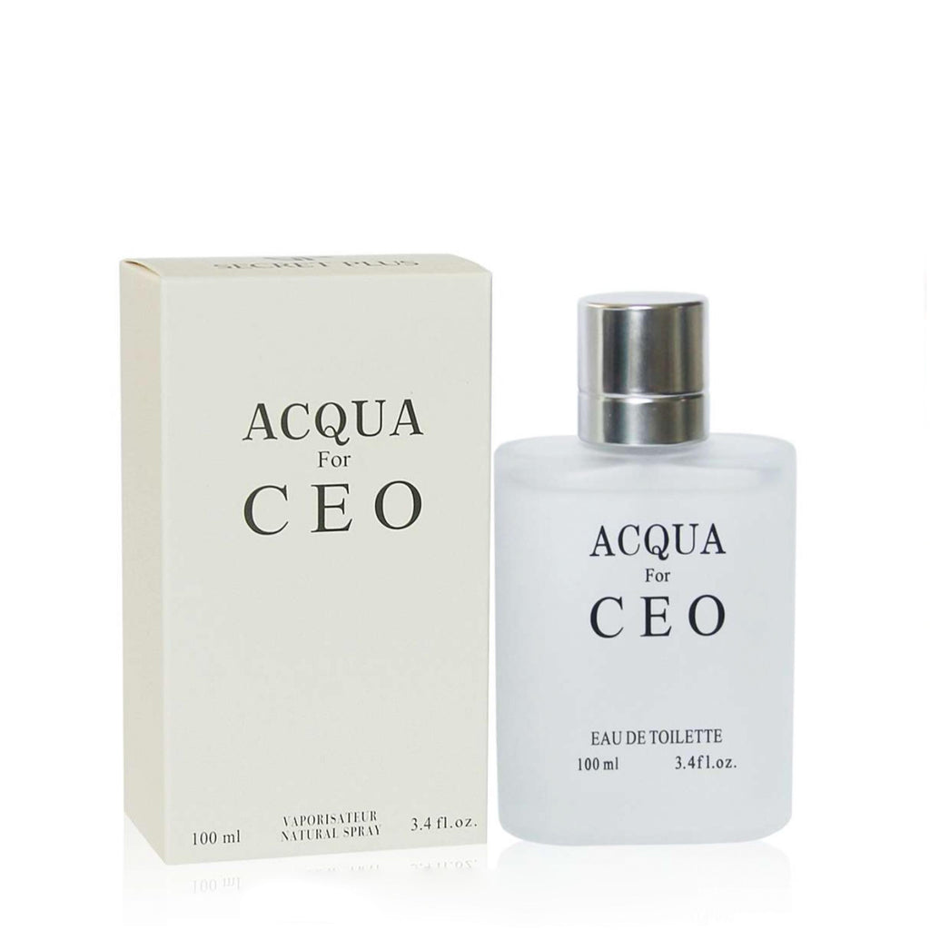 Aqua for CEO EDT - Clean Fresh Cologne for Men | Office Scent 3.4oz