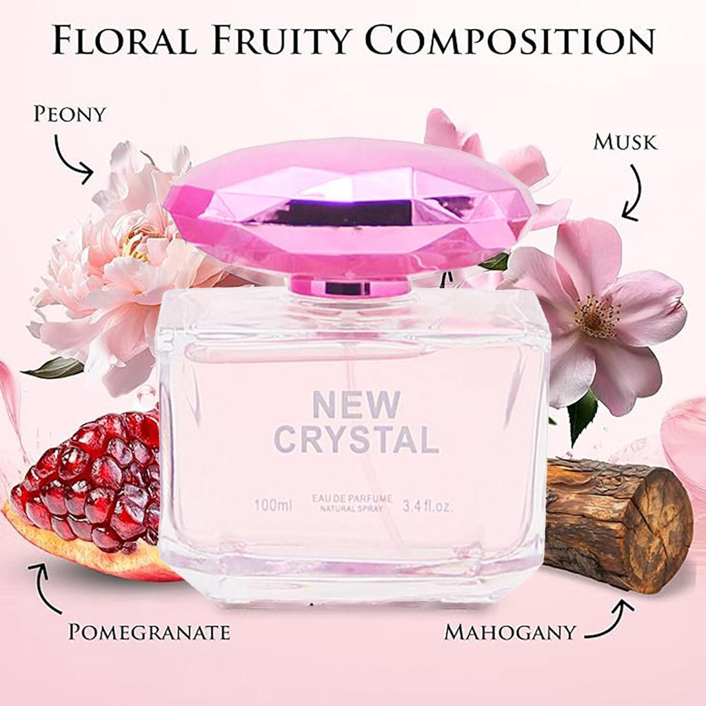 New Crystal EDP - Bright Crystal Perfume for Women | Sparkling 3.4oz