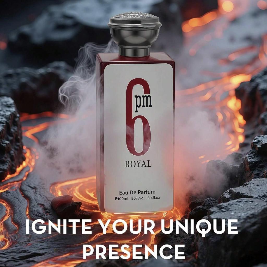 6 PM Royal EDP - Warm Elegant Unisex Fragrance | Evening Scent 3.4oz