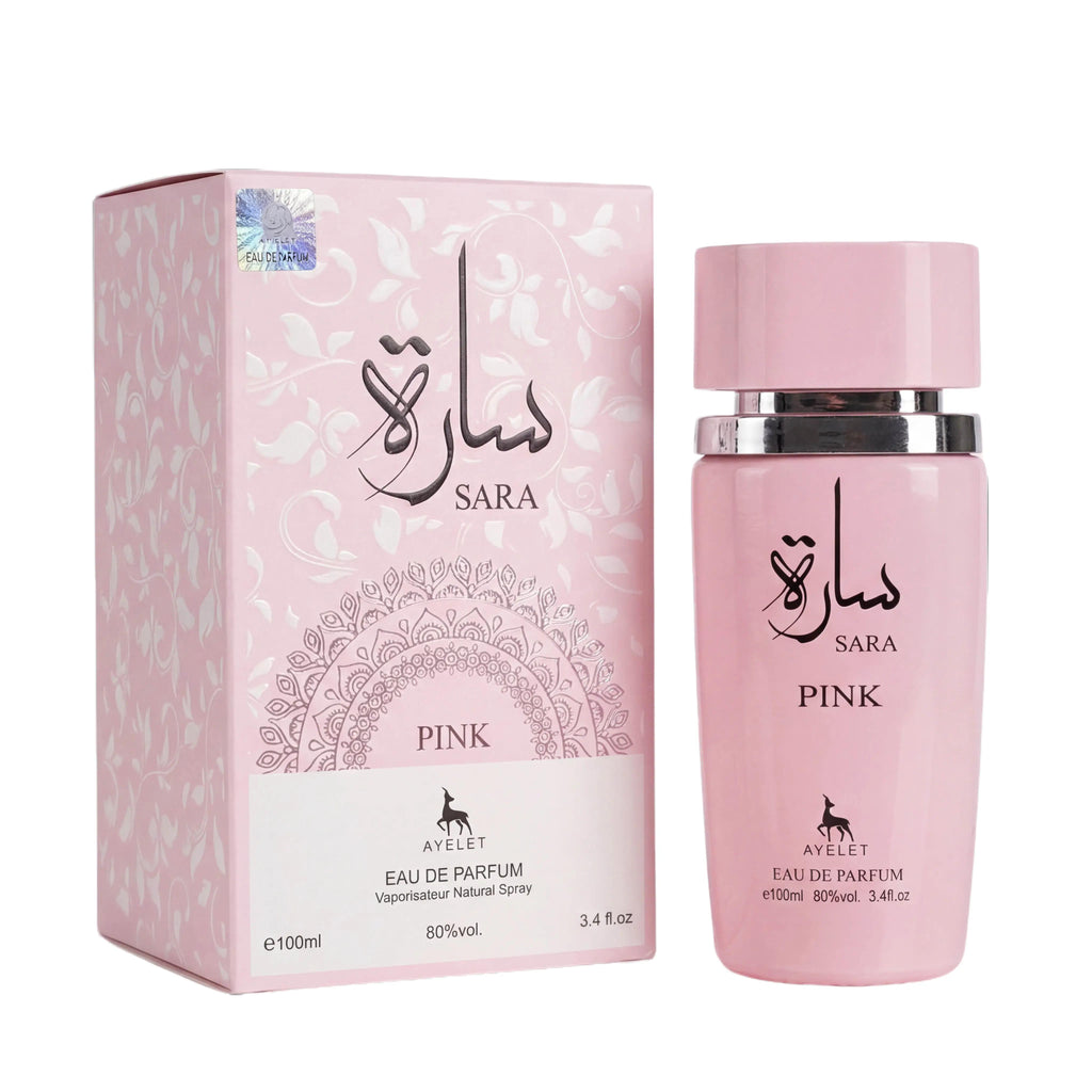 Sara Pink EDP - Sweet Fruity Floral Perfume | Elegant Daily Wear 3.4oz