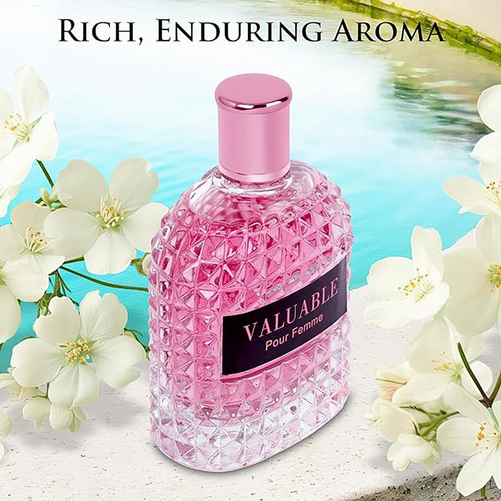 Valuable EDP for Women - Fruity Floral Gourmand Perfume | 3.4oz