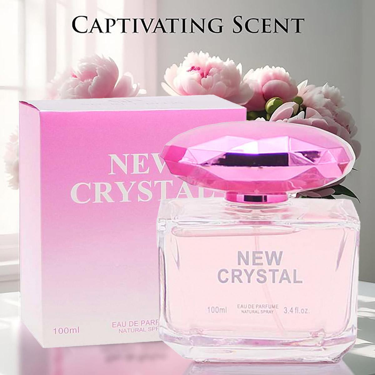 New Crystal EDP - Bright Crystal Perfume for Women | Sparkling 3.4oz