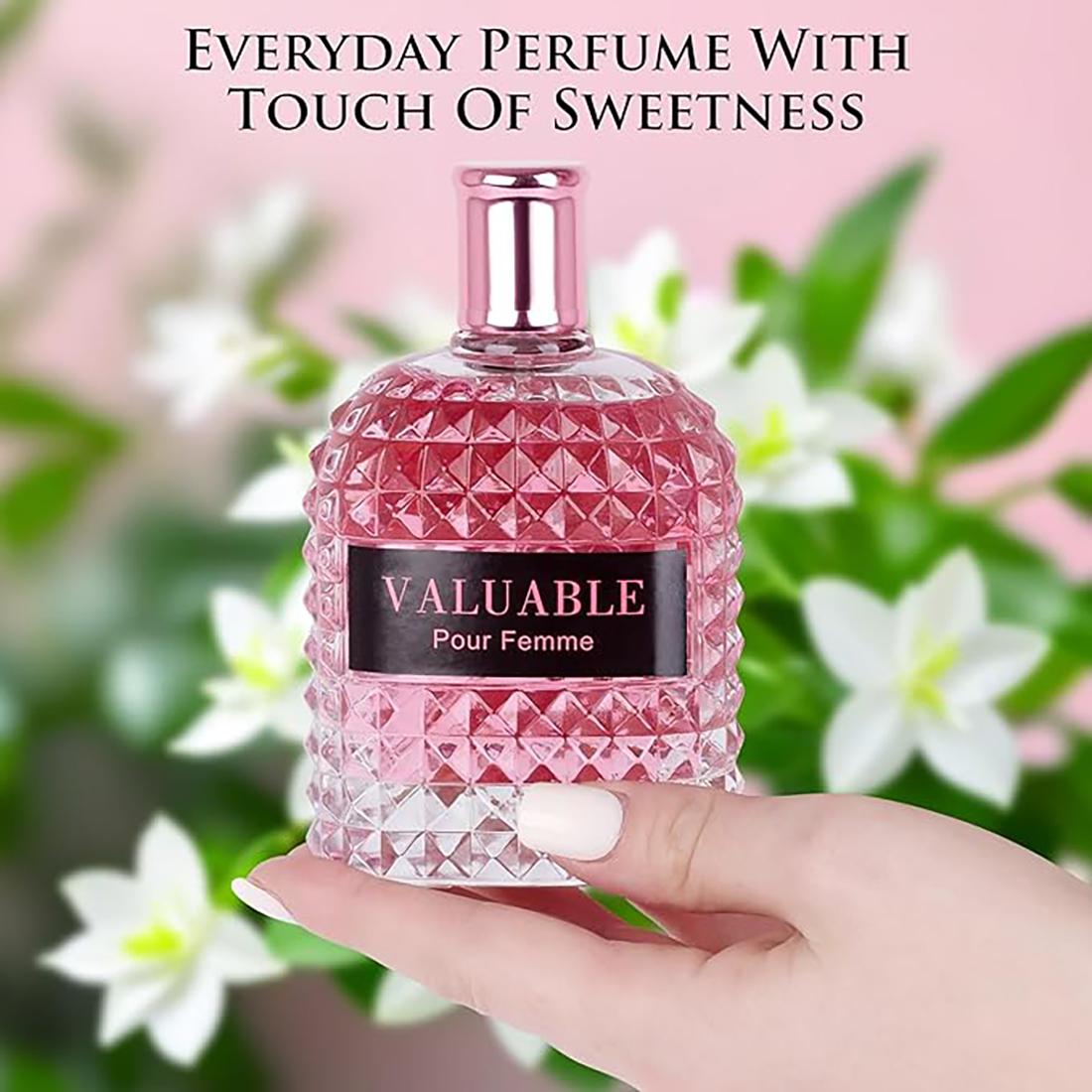 Secret Plus VALUABLE Eau De Parfum Spray For Women, 3.4 Fl Oz