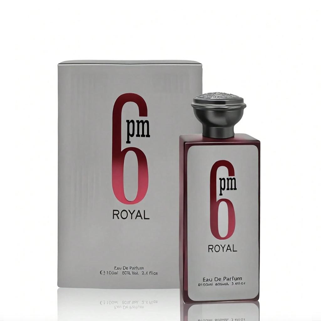 6 PM Royal EDP - Warm Elegant Unisex Fragrance | Evening Scent 3.4oz