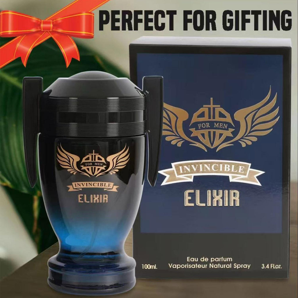 Invincible Elixir - Intense Concentrated Cologne for Men | Powerful 3.4oz