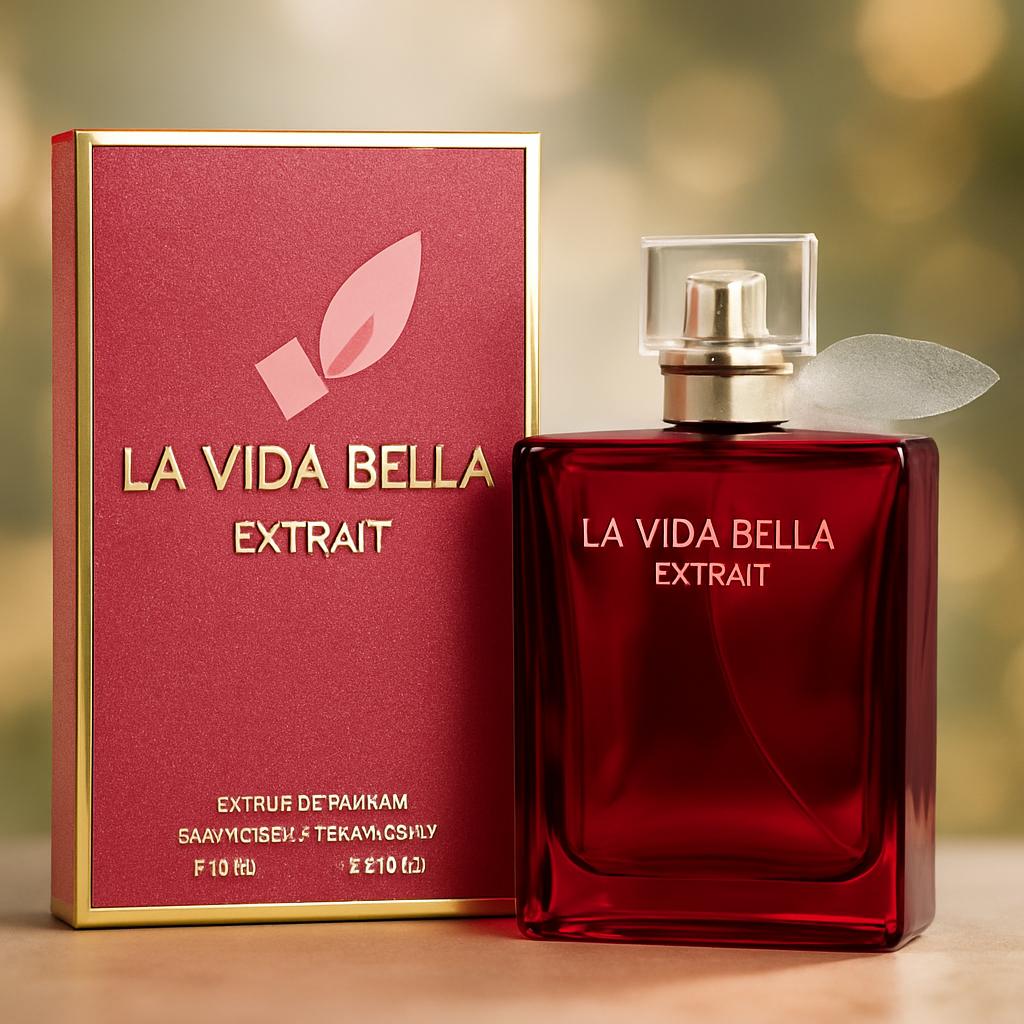 La Vida Bella Extrait - Sweet Floral Perfume for Women | Long Lasting 3.4oz