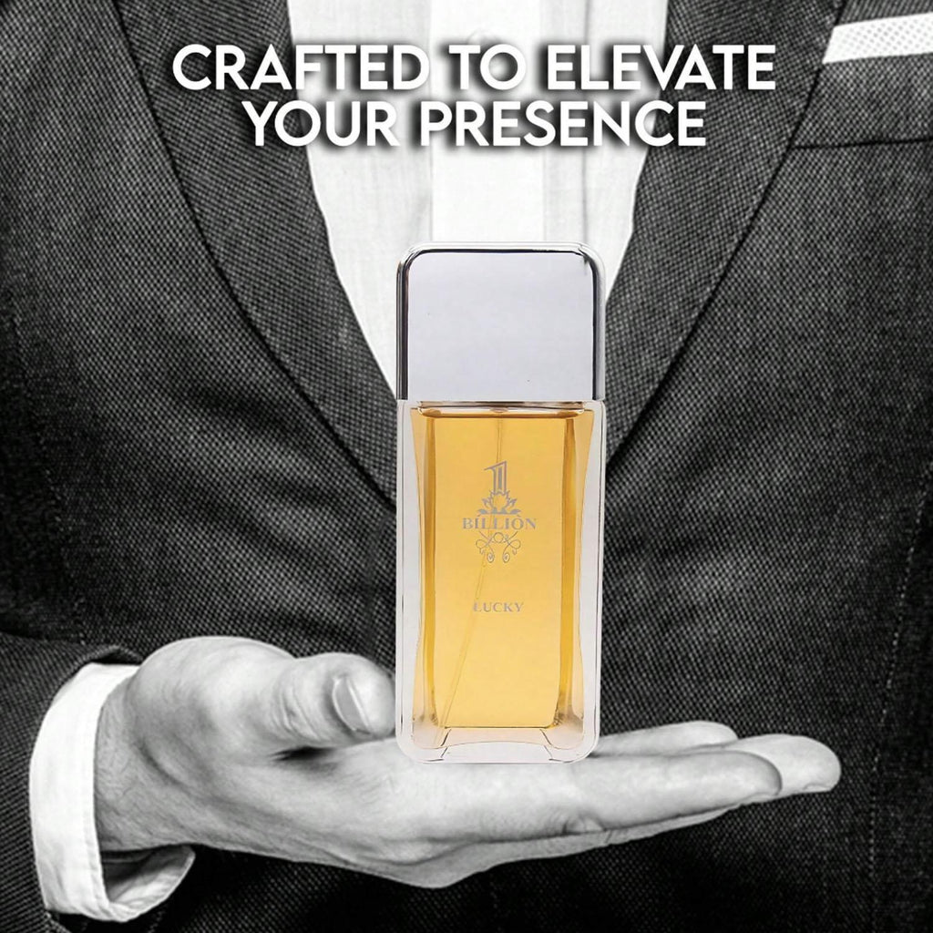 1 Billion Lucky EDT - Woody Floral Cologne for Men | Lucky Scent 3.4oz