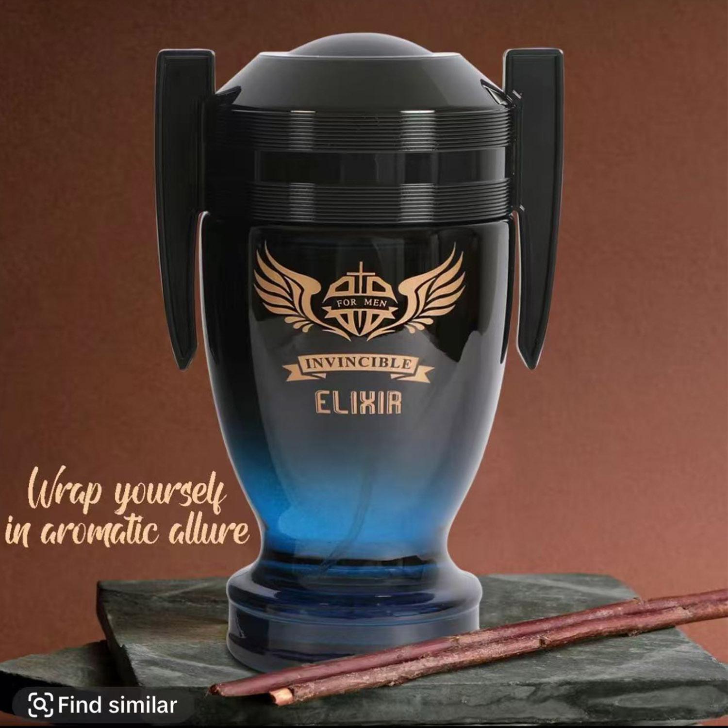 Invincible Elixir - Intense Concentrated Cologne for Men | Powerful 3.4oz