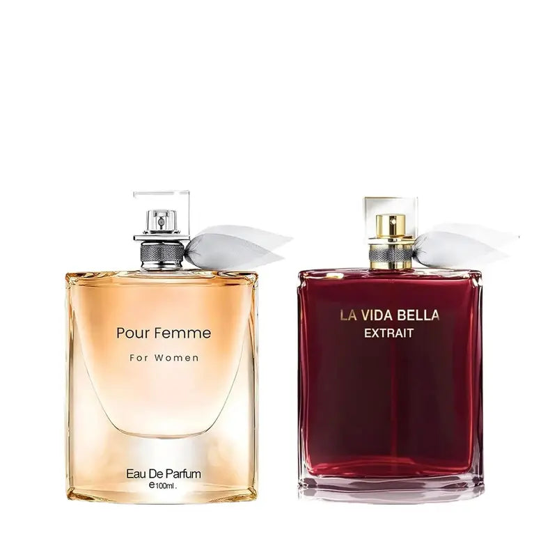 La Vida Bella EDP Gift Set for Women - 2x100ML | Floral Fruity Duo