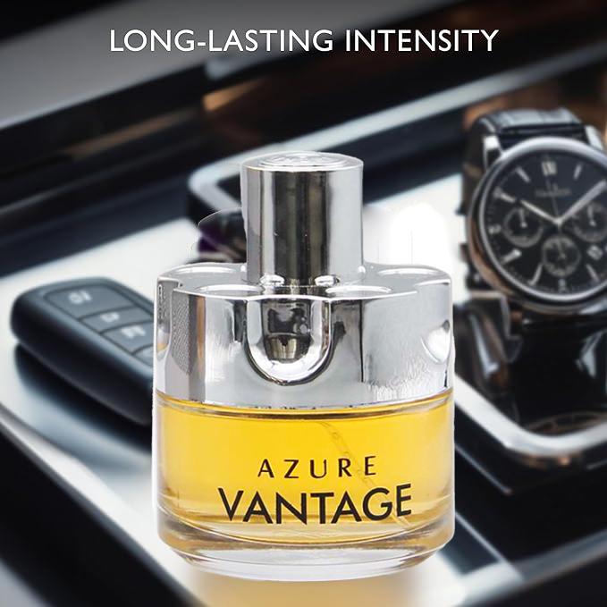Azure Vantage EDP - Fresh Warm Cologne for Men | Versatile 3.4oz