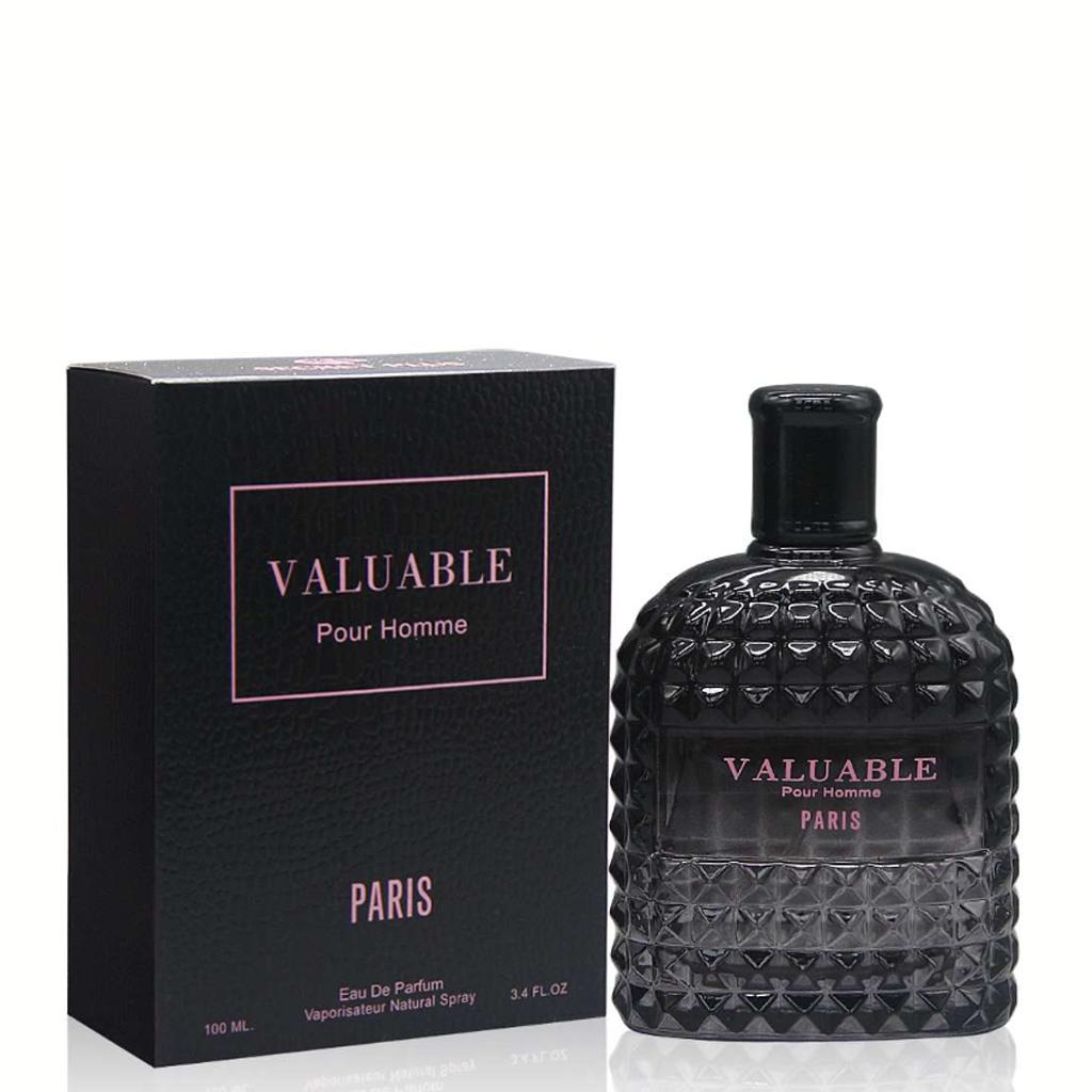 Valuable Pour Homme Paris EDP - Rich Bold Cologne for Men | Gold 3.4oz