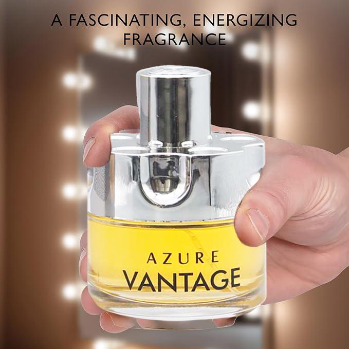 Azure Vantage EDP - Fresh Warm Cologne for Men | Versatile 3.4oz