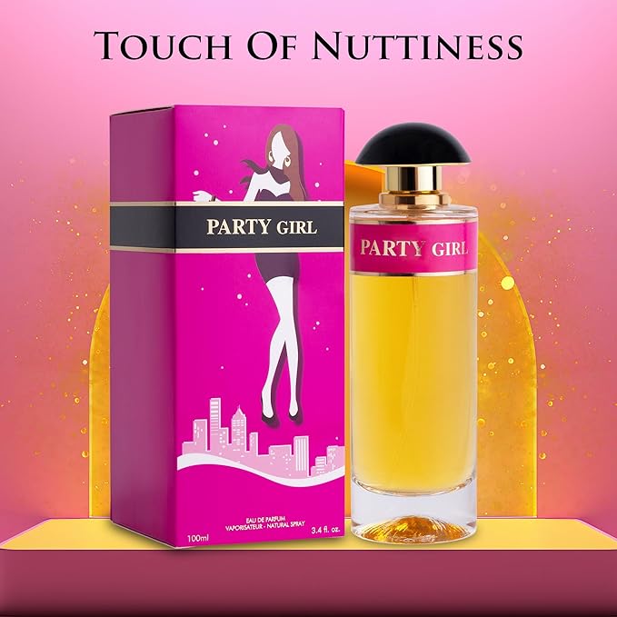 Party Girl EDP - Caramel Vanilla Perfume for Women | Night Out 3.4oz