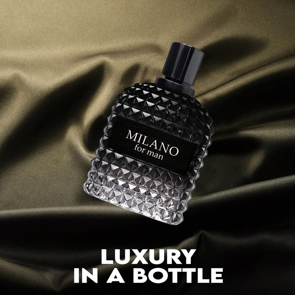 Milano Men EDT - Bold Sophisticated Masculine Cologne | Warm Spicy 3.4oz