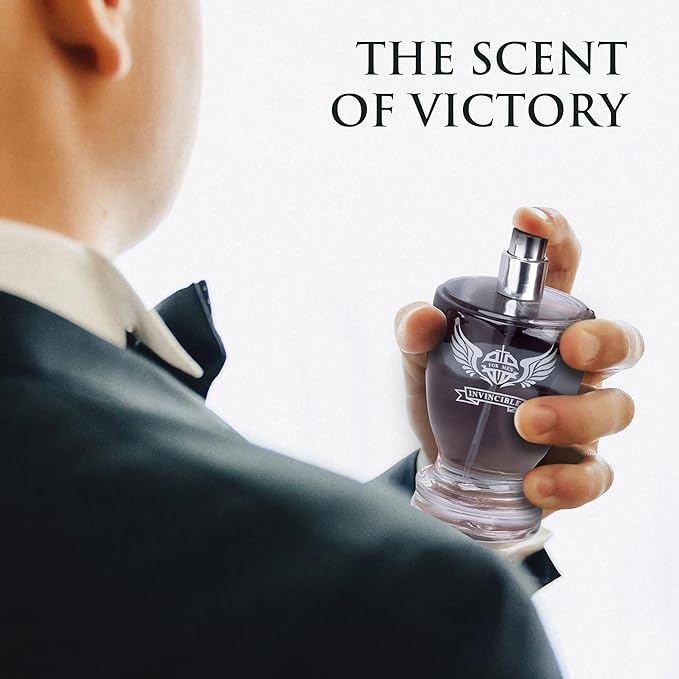 Invincible EDT - Powerful Fresh Cologne for Men | Victory Scent 3.4oz