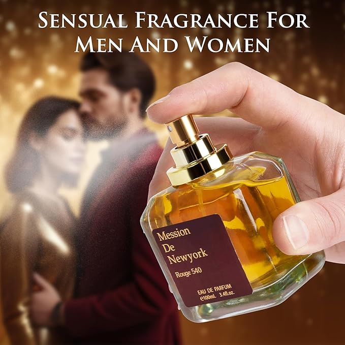 Mession Rouge 540 EDP - Luxe Amber Saffron Perfume | Unisex 3.4oz