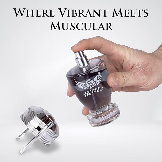 Invincible EDT - Powerful Fresh Cologne for Men | Victory Scent 3.4oz
