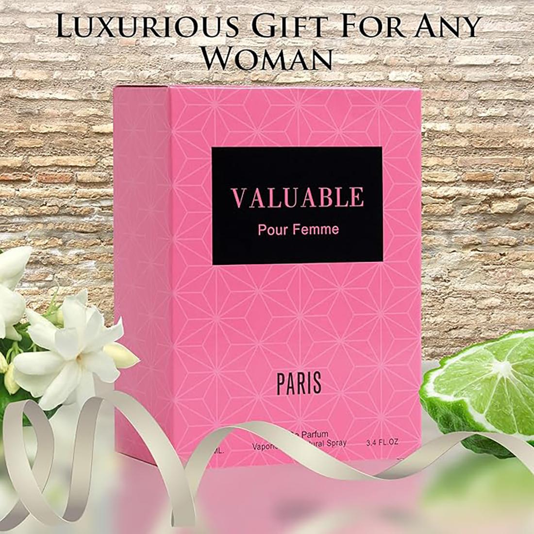 Secret Plus VALUABLE Eau De Parfum Spray For Women, 3.4 Fl Oz