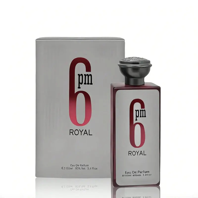 6 PM Royal EDP - Warm Elegant Unisex Fragrance | Evening Scent 3.4oz