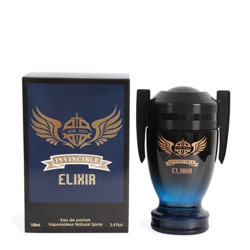 Invincible Elixir - Intense Concentrated Cologne for Men | Powerful 3.4oz