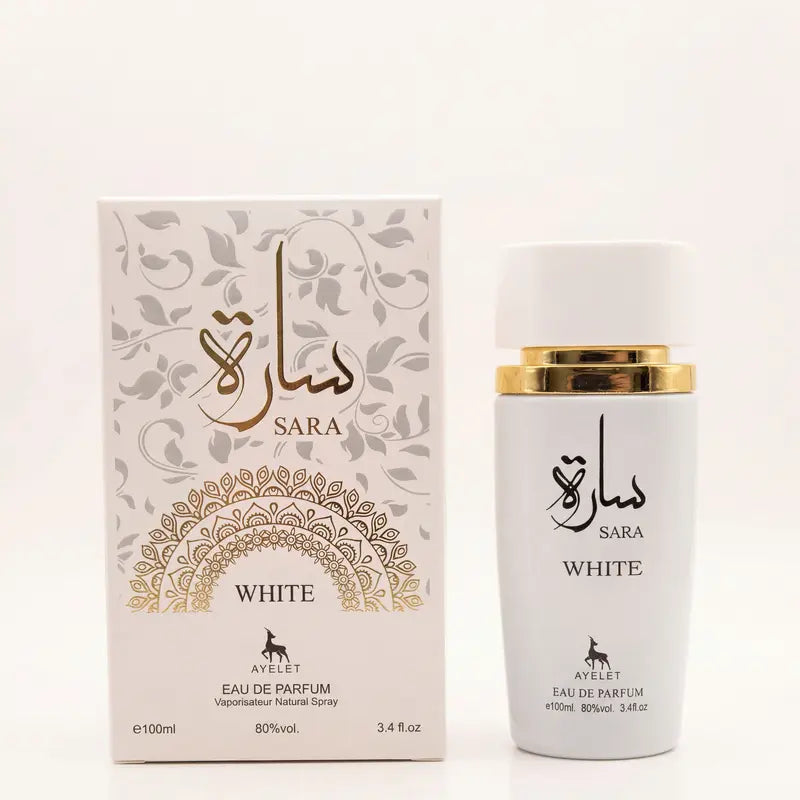 Sara White EDP - Soft Creamy Floral Perfume | Clean Feminine 3.4oz