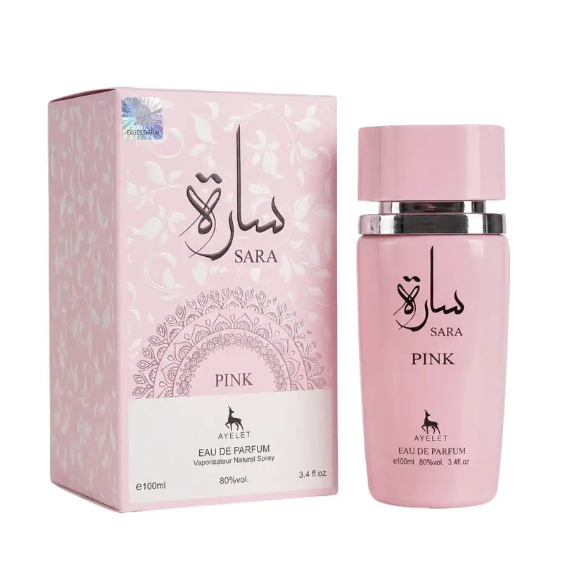 Sara Pink EDP - Sweet Fruity Floral Perfume | Elegant Daily Wear 3.4oz