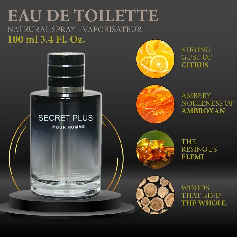 Savannah Pour Homme EDT - Wild Citrus Aromatic Cologne | Fresh 3.4oz