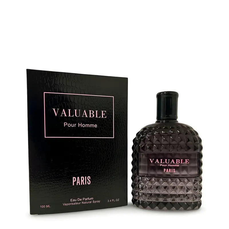 Valuable Pour Homme Paris EDP - Rich Bold Cologne for Men | Gold 3.4oz